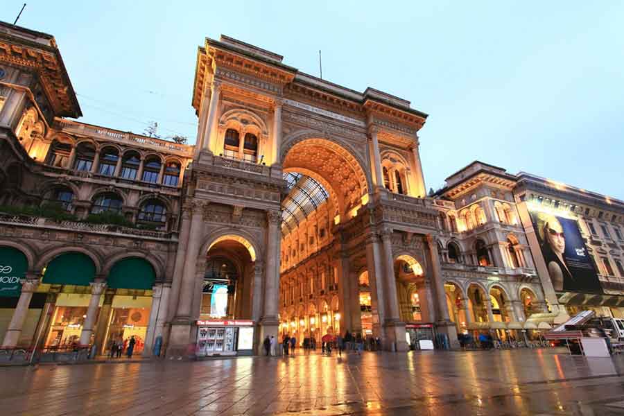 Galleria Vittoria Emanuele II Außen
